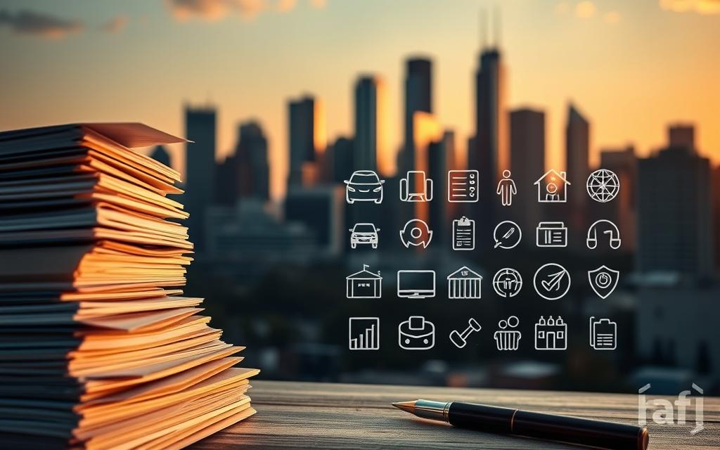 A High-Quality, Cinematic Image Depicting A Diverse Array Of Personal Injury Case Types In Houston. Prominent In The Foreground, A Stack Of Legal Documents, Papers, And Files Symbolizing The Breadth Of Expertise. In The Middle Ground, An Array Of Detailed Icons Representing Car Accidents, Slip-And-Falls, Medical Malpractice, And More, All Rendered In A Sleek, Minimalist Style. The Background Features The Iconic Houston Skyline, Bathed In Warm, Golden-Hour Lighting That Casts Long Shadows, Evoking A Sense Of Professionalism And Gravitas. The Overall Mood Is One Of Authority, Competence, And The Ability To Handle A Wide Range Of Complex Personal Injury Cases. A High-Quality, Cinematic Image Depicting A Diverse Array Of Personal Injury Case Types In Houston. Prominent In The Foreground, A Stack Of Legal Documents, Papers, And Files Symbolizing The Breadth Of Expertise. In The Middle Ground, An Array Of Detailed Icons Representing Car Accidents, Slip-And-Falls, Medical Malpractice, And More, All Rendered In A Sleek, Minimalist Style. The Background Features The Iconic Houston Skyline, Bathed In Warm, Golden-Hour Lighting That Casts Long Shadows, Evoking A Sense Of Professionalism And Gravitas. The Overall Mood Is One Of Authority, Competence, And The Ability To Handle A Wide Range Of Complex Personal Injury Cases.